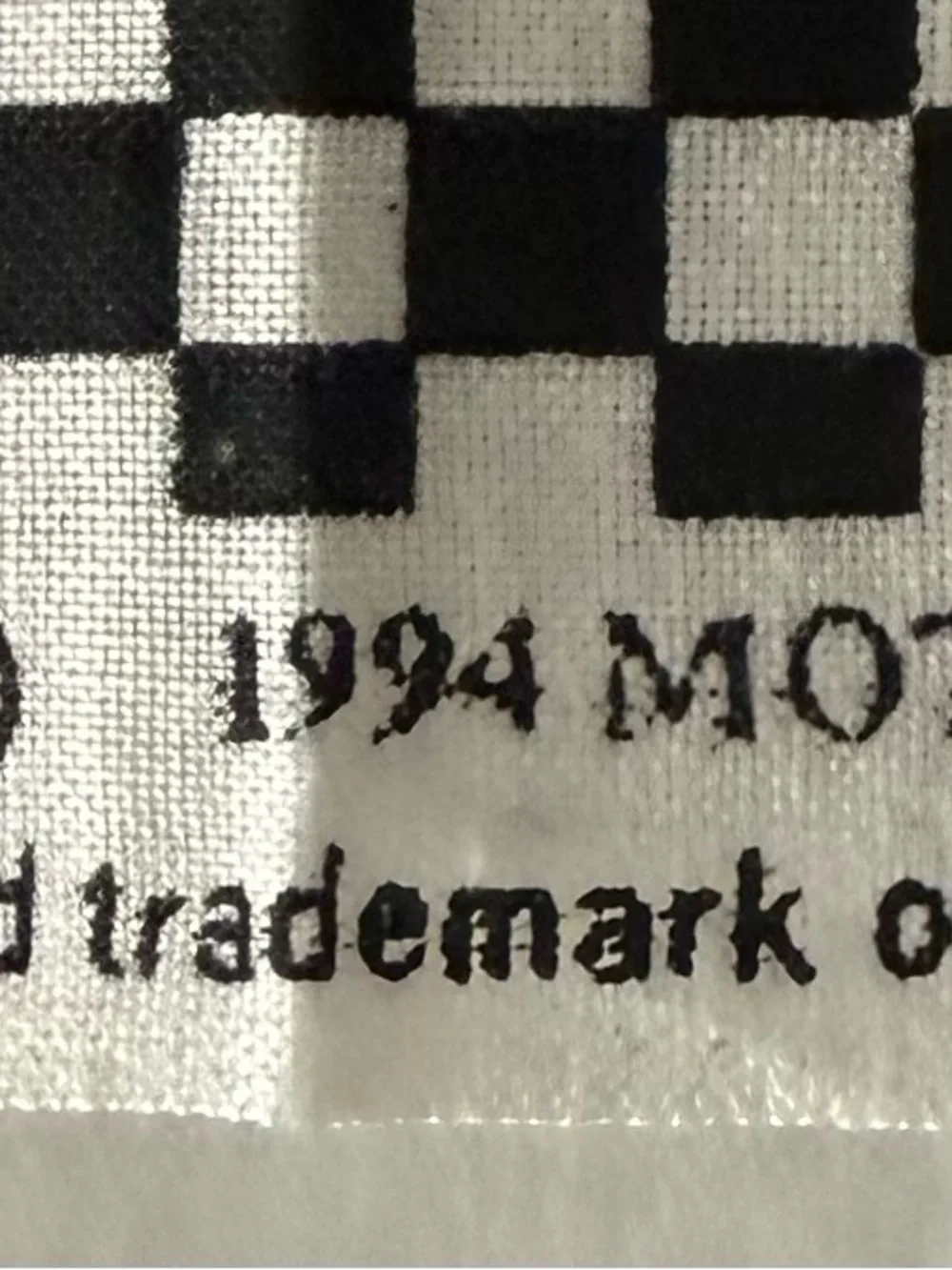 Kyle Petty #42 NASCAR Cotton Fabric Panel 1994